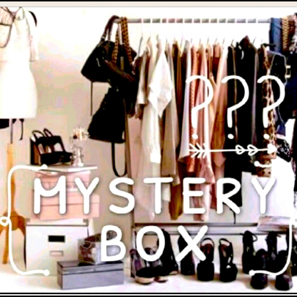 Mystery Box New 5lbs Woman Assorted tops, bottoms, dresses, accessories, etc.